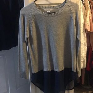 Adam Levine gray and blue dress shirt